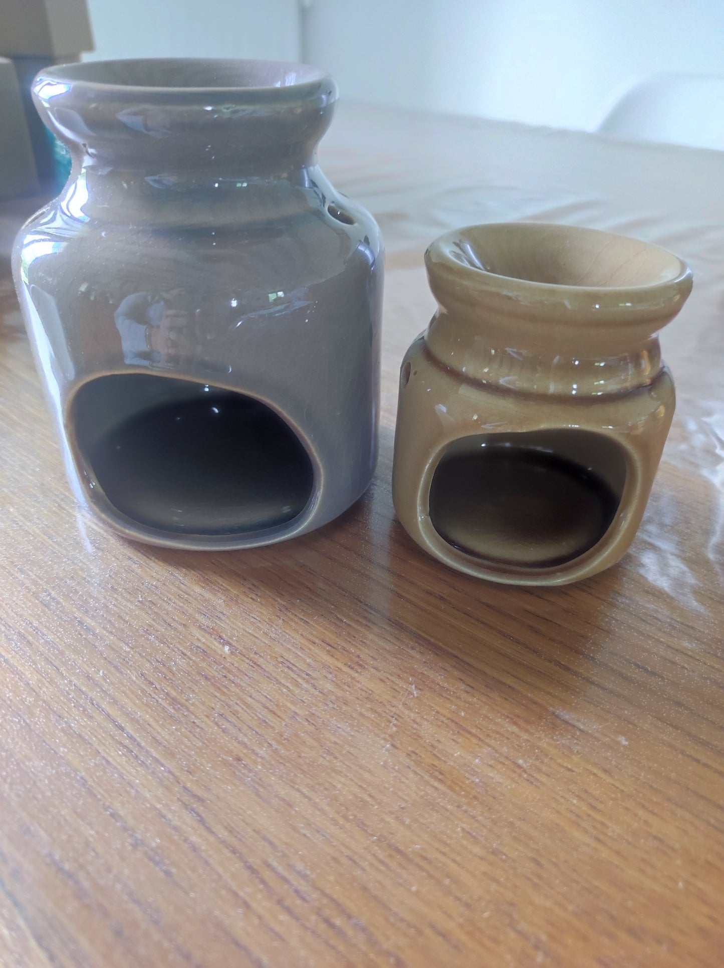 Grand modèle brûleur taupe/gris
